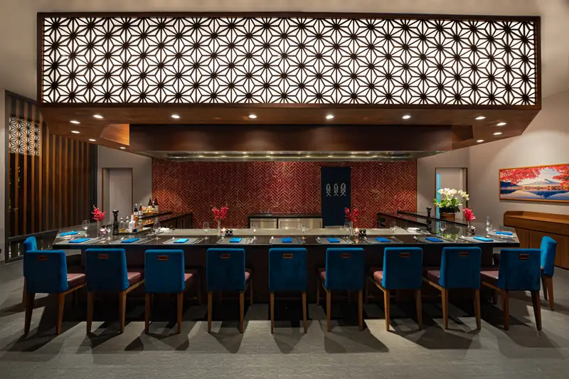 Nhà hàng Teppan KAEN, bàn nướng teppanyaki kiểu Nhật