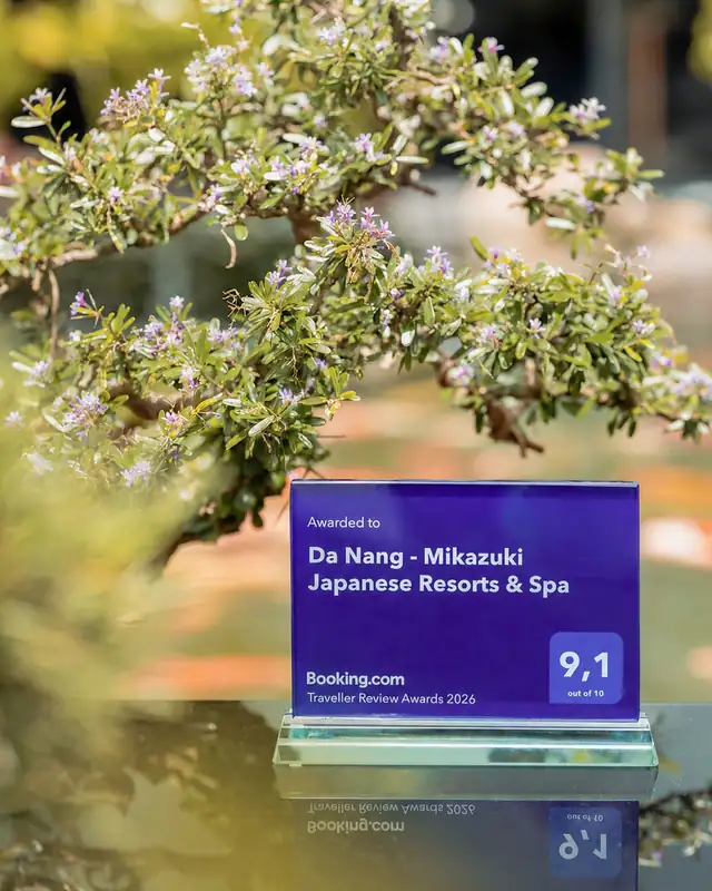 Giải Traveller Review Awards của Booking.com, điểm 9,1 cho Da Nang Mikazuki